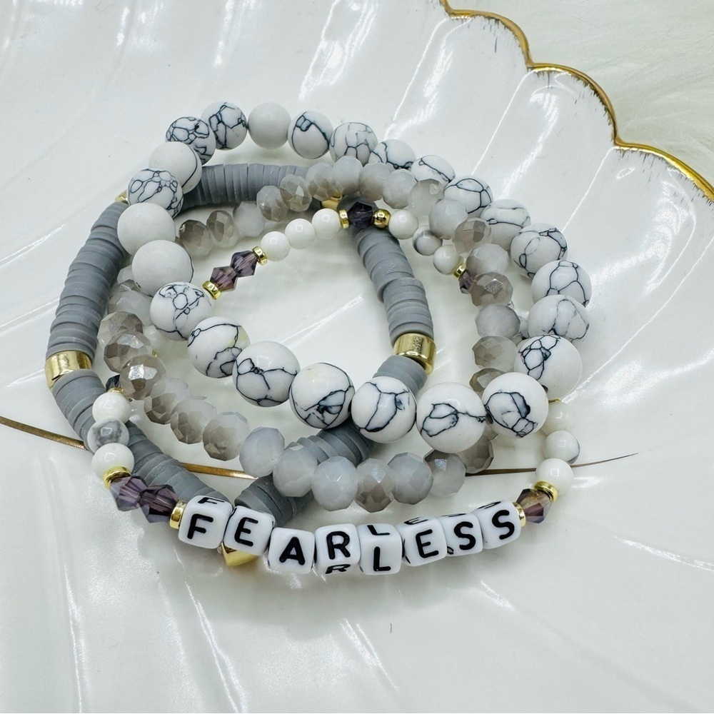 Fearless Arm Candy Beaded Bracelet